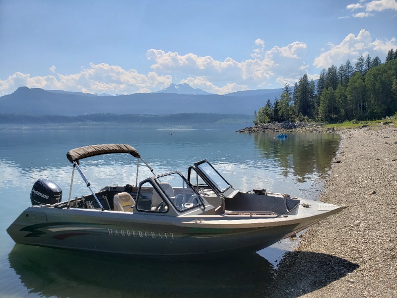 Harbercraft Aluminum Welded 17.25 Powerboats & Motorboats Revelstoke Kijiji