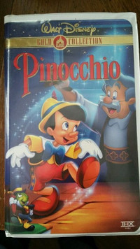 Gold Collection Walt Disney Pinocchio VHS