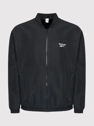 New Reebok Men's Black Classics Back Vector Bomber Track Jacket, View more