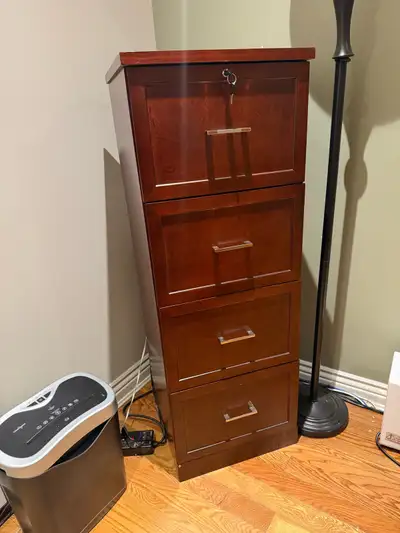 Wood Filing Cabinet, View more