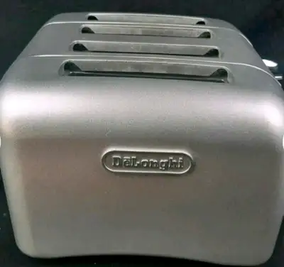 Delonghi 4 slot Brushed Stainless steel toaster, View more