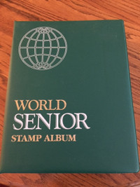 World Senior Stamp Album