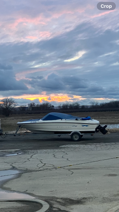 Boat is in very nice condition. Over $2000 in professional maintenance last May (new bellows and mul...