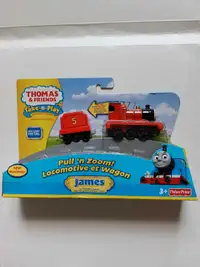 Thomas And Friends Take-n-Play Pull 'N' Zoom James NIB