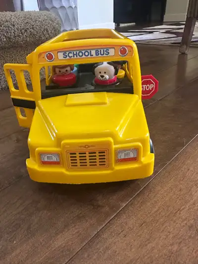 Fisher Price School Bus and People , View more