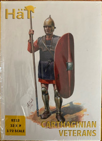 HÄT Miniatures 1:72 Scale Carthaginian Veterans Figure set. New.