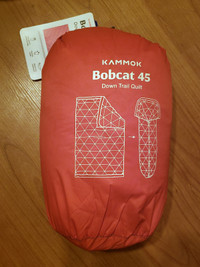 Kammock Bobcat 45 Down Trail Quilt, Backpacking Quilt