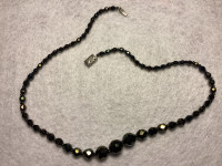 Black necklace 