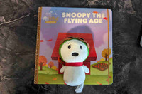 Hallmark Snoopy Flying ace itty bitty book new 