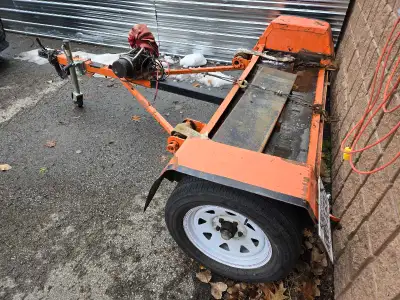 Heavy Duty Truck / Car Dolly - Fabricated with thick square steel tubing. 3" main tube. - Made for t...