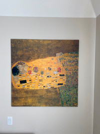 G.Klimt "the Kiss" canvas print