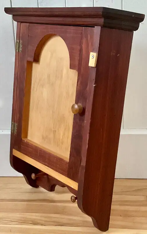Vintage. Collection. Wooden pharmacy cabinet63436969819137123