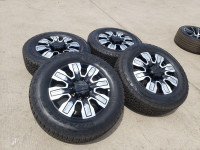 A112. 2024 GMC Sierra DENALI 3500 OEM rims  and tires