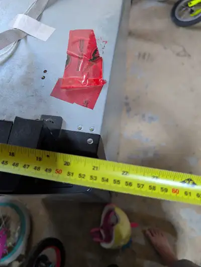 3 way Brand new Domestic RM 8555 RV fridge. Measurements are 49" tall x 23" deep x 21" wide