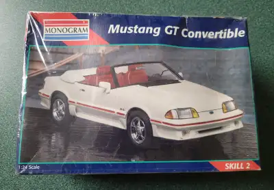 Very rare. 1981 MCP Cooters tow truck - SOLD 1995 sealed. Ford Mustage GT Convertible. Seal has brea...