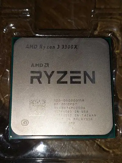 Amd socket am4 ryzen cpu 3300x, View more