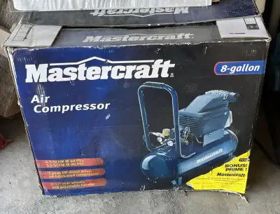 8 Gal Air Compressor, plus 71 pcs air tool set, View more