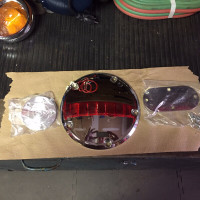 Harley Davidson Chrome inspection covers