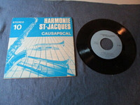 L'HARMONIE ST-JACQUES DE CAUSAPSCAL 1961 A 1971-45 RPM RECORD