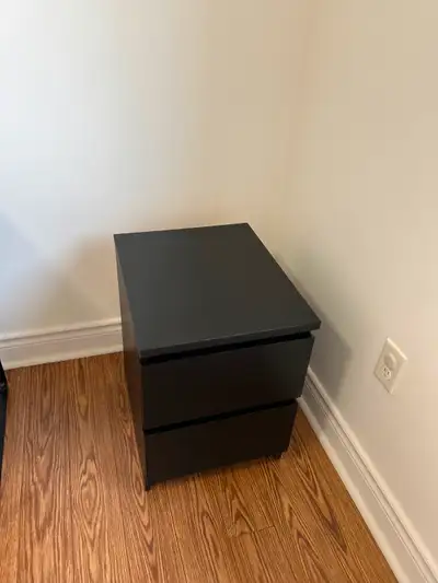 Malm two drawer nightstand, View more