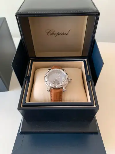 CHOPARD HAPPY SPORT HAPPY HORSESHOE WATCH, View more