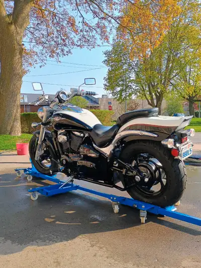 Very clean Suzuki Boulevard M50. 21,000km. Always stored in heated shop. 4900.00. OBO. Bike dolly an...