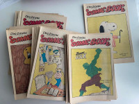 Lot de 68 The Gazette Comic Book ($2,50 chaque) 1980-81