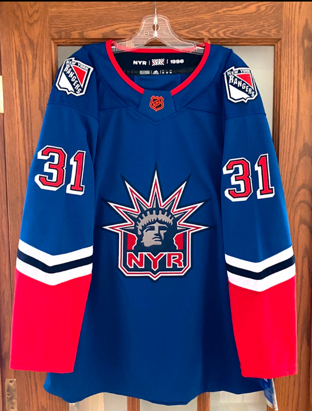 Igor Shesterkin New York Rangers jersey Reverse (Brand New) XL Other