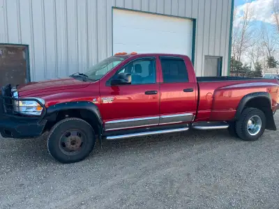 07 ram 3500 dually 4x4. 5.9 diesel Recent engine rebuilt. Automatic transmission Good condition. 2-5...