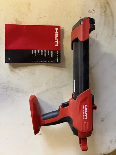 HILTI HDE 500-A22 CORDLESS ADHESIVE DISPENSER, View more