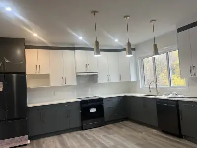 Very cute seperate cottage on our acerage property. 2 bedroom brand new ! All luxury appliances! Pic...