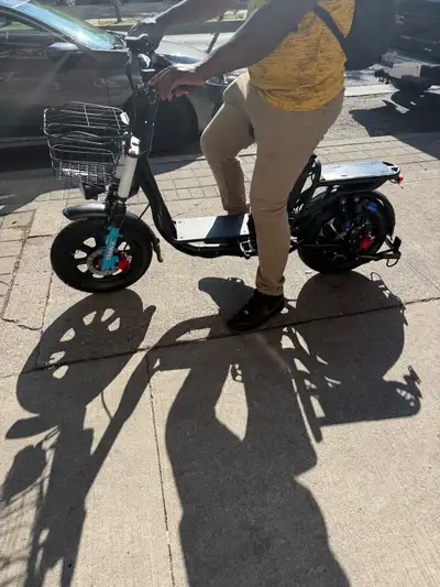 Moto style 40Ah Escooter 48V1000W ebike 100km range Brand New, View more