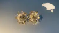 Daisy Crystal Flower Jewelry Earrings