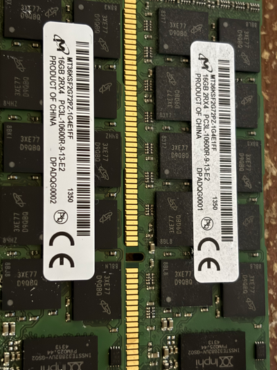 16GB DDR3 ECC Memory Modules, View more