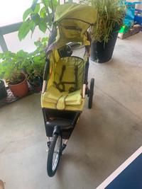 Schwinn Interval Jogger Stroller, Lime green