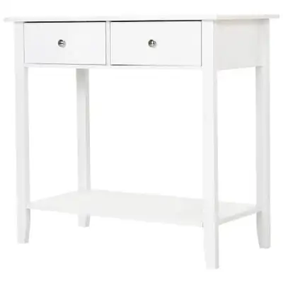 Console Table Storage Drawer Shelf Entryway Display Stand, View more