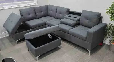 L shape Sectional sofa couch  , View more
