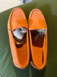 Apricot orange flat shoes (NEW)
