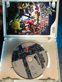 Wii SmashBros. brawl video game $15