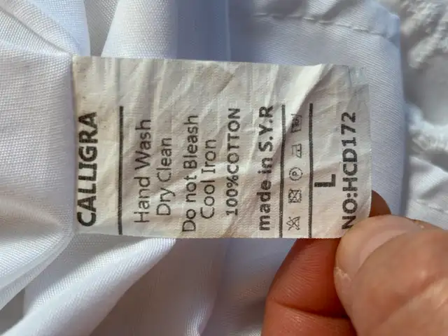 White Eyelet Cotton Dress | Size L | Summer Shift Sundress in Women's - Dresses & Skirts in Kitchener / Waterloo - Image 8