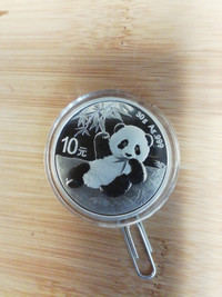 2020 China  30g fine silver      Panda coin