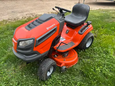Husqvarna lawn tractor, View more