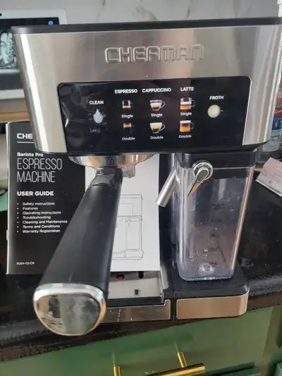 Chefman Espresso machine, View more