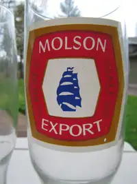 Vintage Carlsberg and Export beer glasses (LIKE NEW)