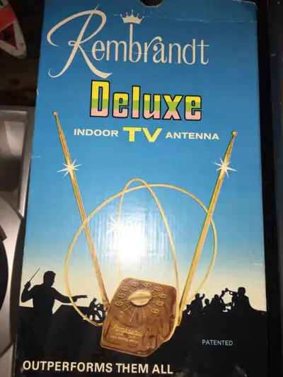 Rembrandt deluxe indoor tv antenna in the box. I deliver!, View more