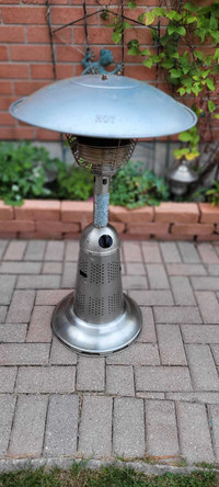 Table top stainless steel heater outdoor