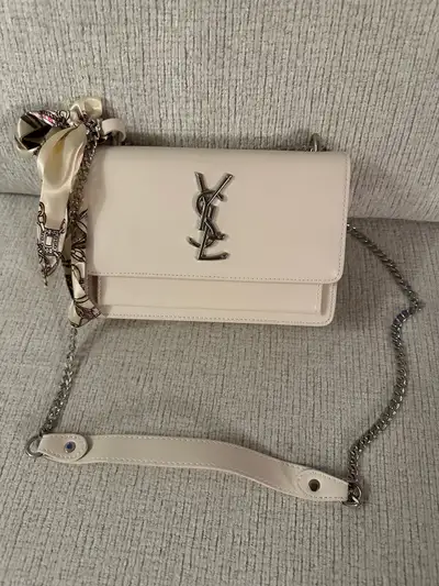 YSL Beige Purse, View more