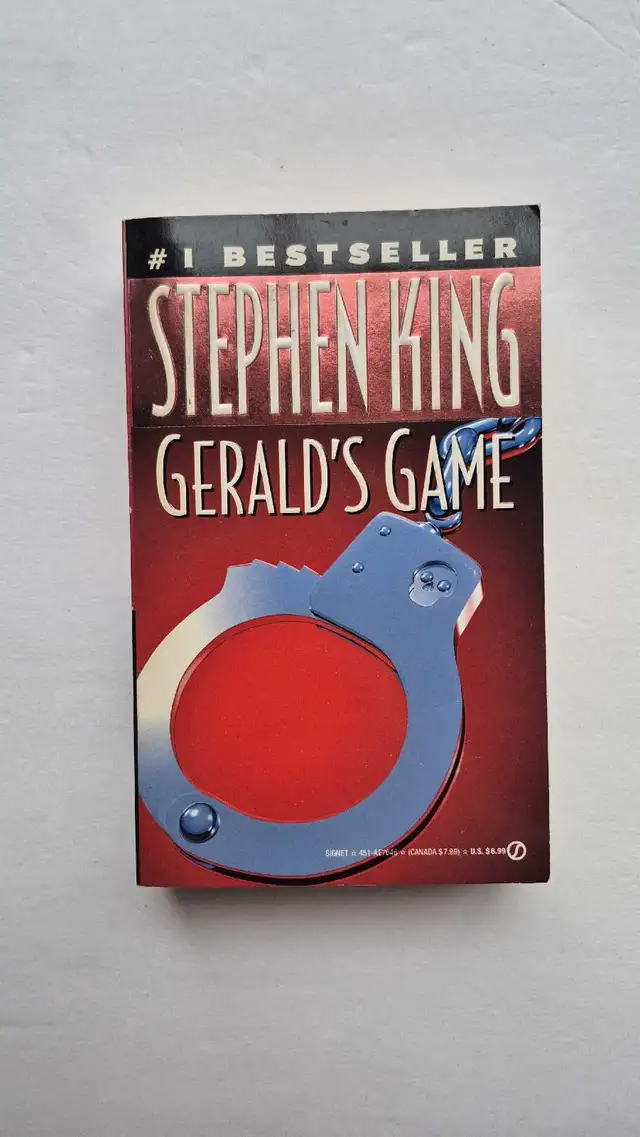 Gerald's Game by Stephen King  in Fiction in Barrie - Image 2