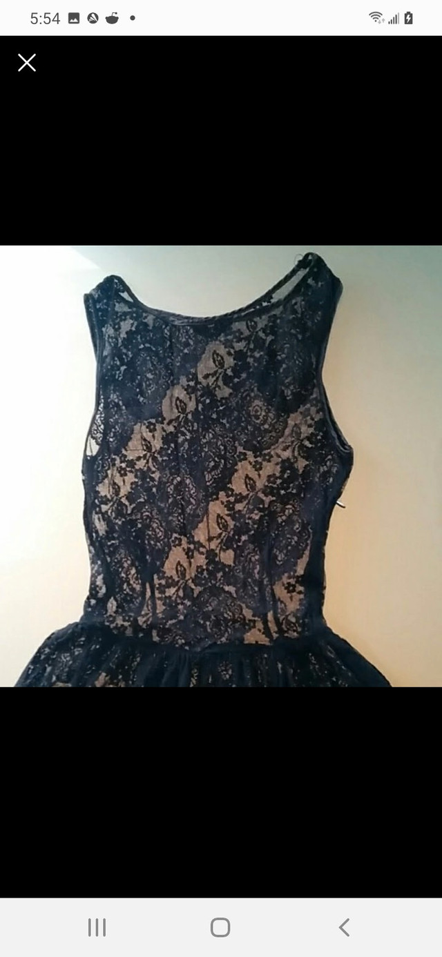 American Apparel China Lace A-Line Dress - Size Small, in Black in Women's - Dresses & Skirts in City of Toronto - Image 3