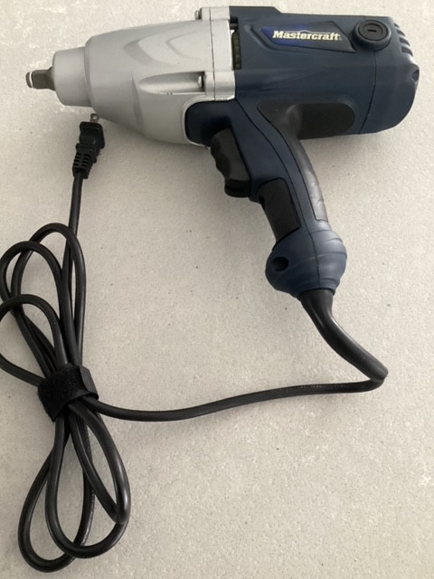 IMPACT WRENCH 1/2", MASTERCRAFT 120 VOLT CORDED (NEW) in Power Tools in Trenton